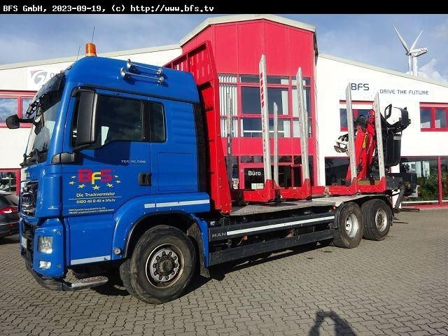MAN TGS 26.500 6x4H-4BL Kurzholz - משאית עץ: תמונה 2 MAN TGS 26.500 6x4H-4BL Kurzholz - משאית עץ: תמונה 2