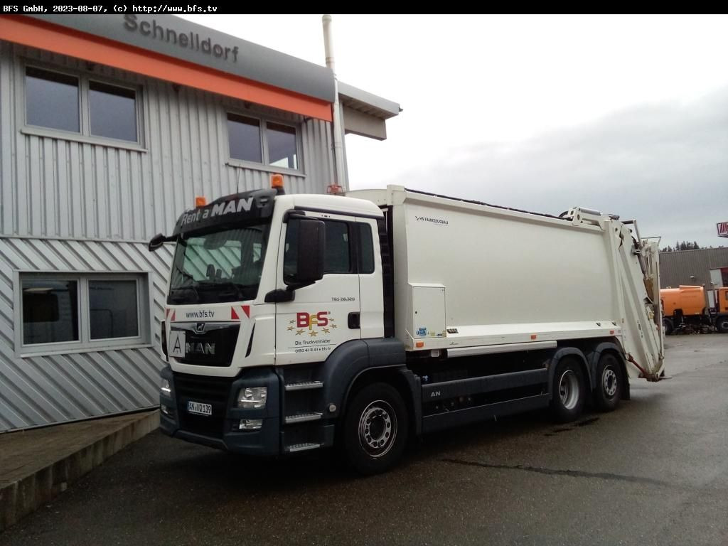 MAN TGS 28.320 6x2-4 BL HS UL Olympus 23 - Euro Max - משאית אשפה: תמונה 1 MAN TGS 28.320 6x2-4 BL HS UL Olympus 23 - Euro Max - משאית אשפה: תמונה 1