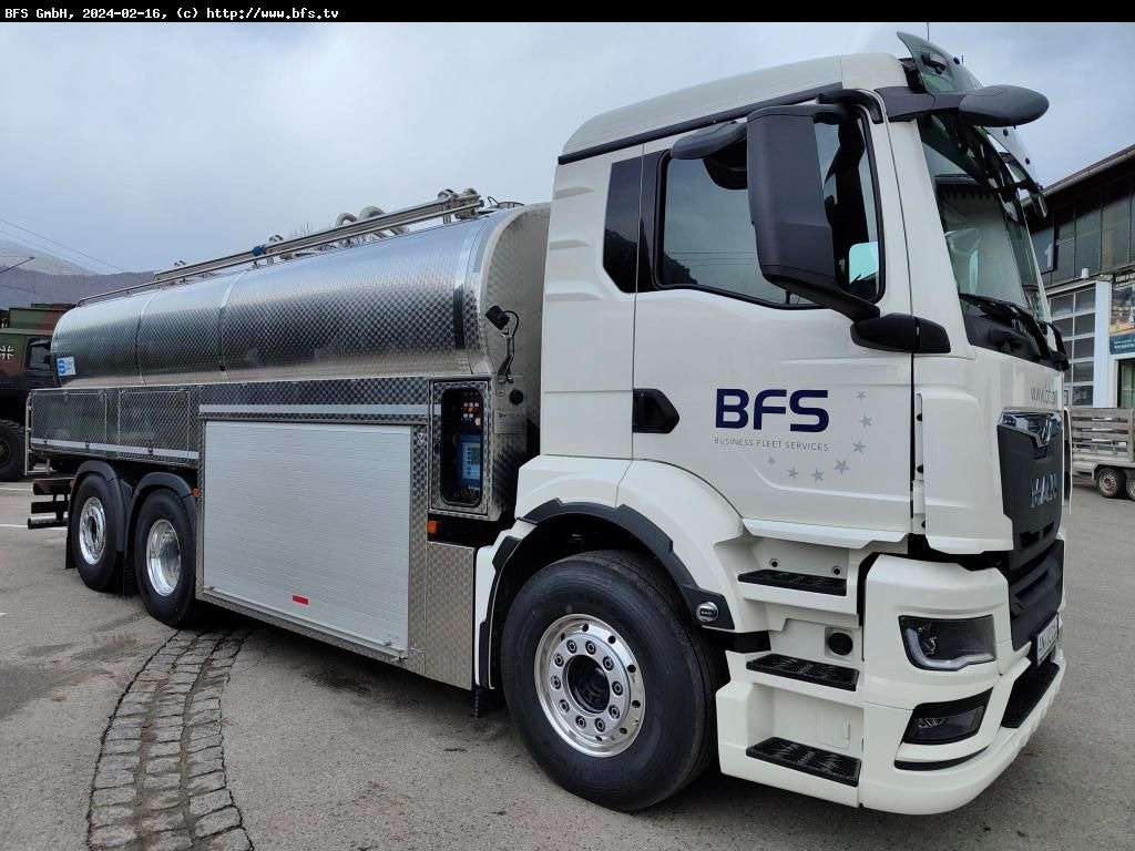 MAN TGS (TG3) 26.510 6x2-4 LL CH Schwarte Jansky, Ty - משאית מכל: תמונה 1 MAN TGS (TG3) 26.510 6x2-4 LL CH Schwarte Jansky, Ty - משאית מכל: תמונה 1