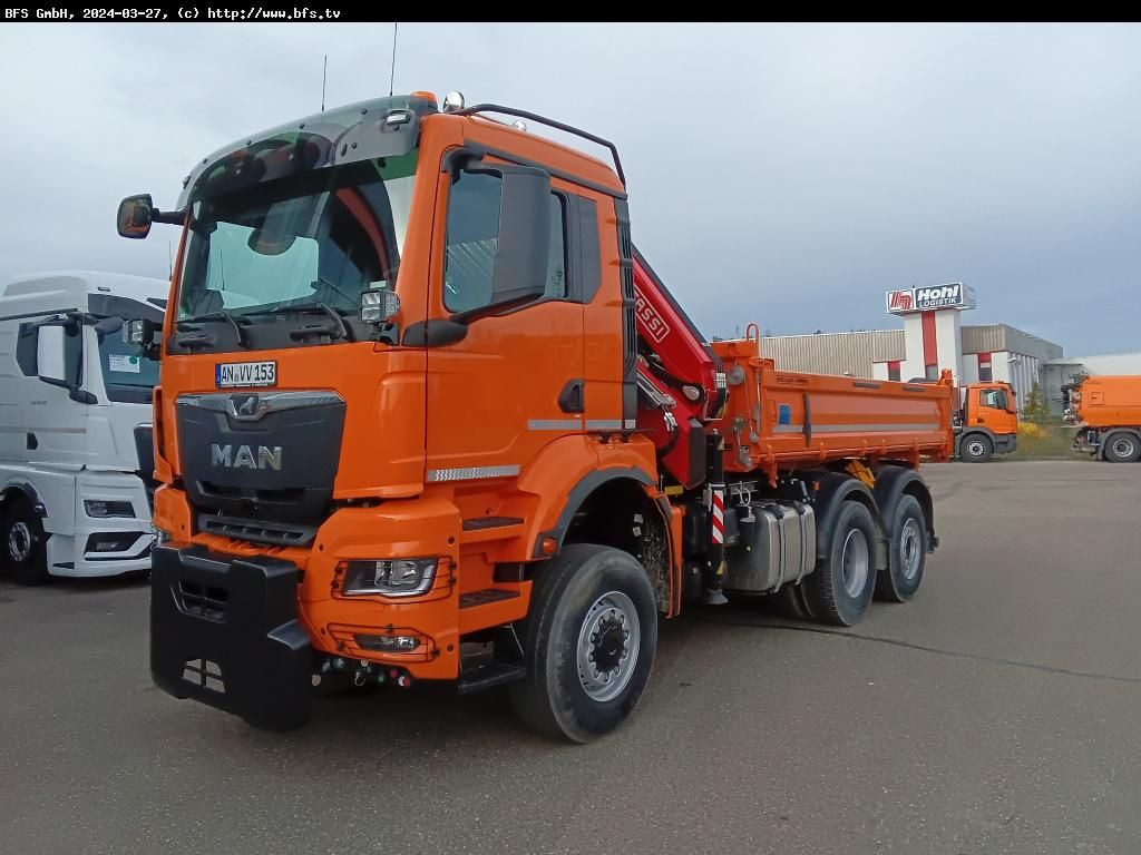 MAN TGS (TG3) 28.510 6x4-4 BL CH WiDi Fassi 15mt - מזהיר: תמונה 1 MAN TGS (TG3) 28.510 6x4-4 BL CH WiDi Fassi 15mt - מזהיר: תמונה 1