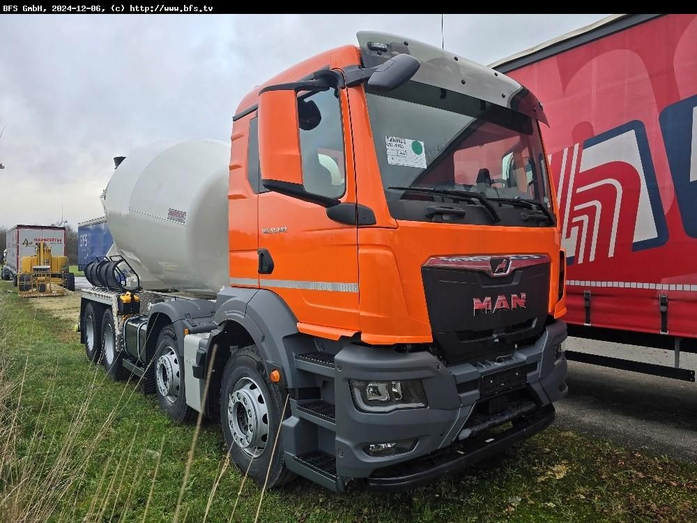 MAN TGS (TG3) 32.400 8x4 BB CH Betonmischer Stetter - משאית מערבלת בטון: תמונה 1 MAN TGS (TG3) 32.400 8x4 BB CH Betonmischer Stetter - משאית מערבלת בטון: תמונה 1