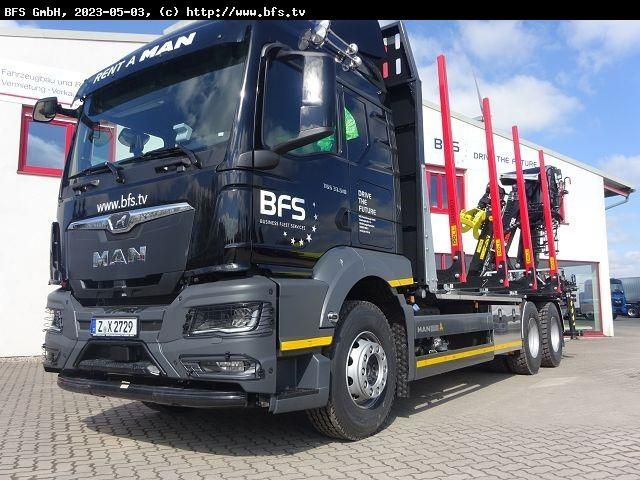 MAN TGS (TG3) 33.510 6x4 BL CH Loglift Holzladekran - משאית עץ: תמונה 1 MAN TGS (TG3) 33.510 6x4 BL CH Loglift Holzladekran - משאית עץ: תמונה 1
