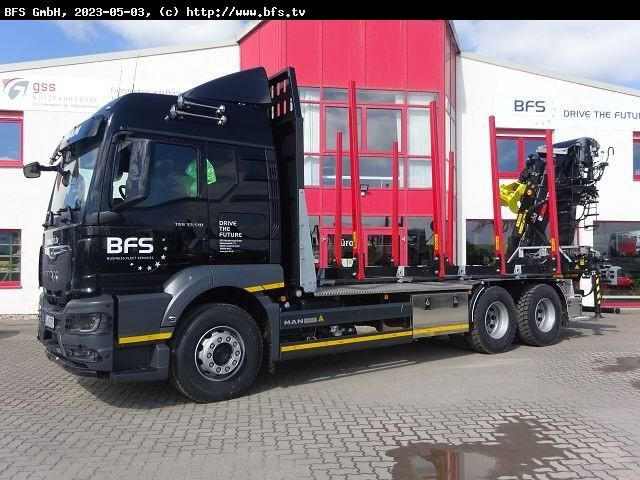 MAN TGS (TG3) 33.510 6x4 BL CH Loglift Holzladekran - משאית עץ: תמונה 2 MAN TGS (TG3) 33.510 6x4 BL CH Loglift Holzladekran - משאית עץ: תמונה 2