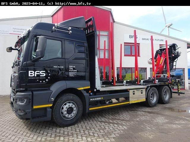 MAN TGS (TG3) 33.510 6x4 BL CH - משאית עץ: תמונה 1 MAN TGS (TG3) 33.510 6x4 BL CH - משאית עץ: תמונה 1