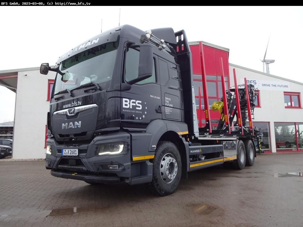 MAN TGS (TG3) 33.510 6x4 BL CH - משאית עץ: תמונה 1 MAN TGS (TG3) 33.510 6x4 BL CH - משאית עץ: תמונה 1