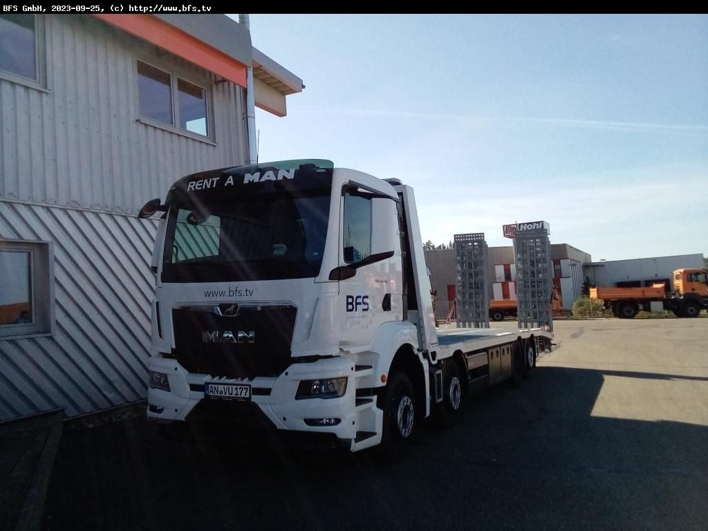 MAN TGS (TG3) 35.430 8x2-6 BL CH NN, Plattform Aufba - משאית גרירה: תמונה 1 MAN TGS (TG3) 35.430 8x2-6 BL CH NN, Plattform Aufba - משאית גרירה: תמונה 1
