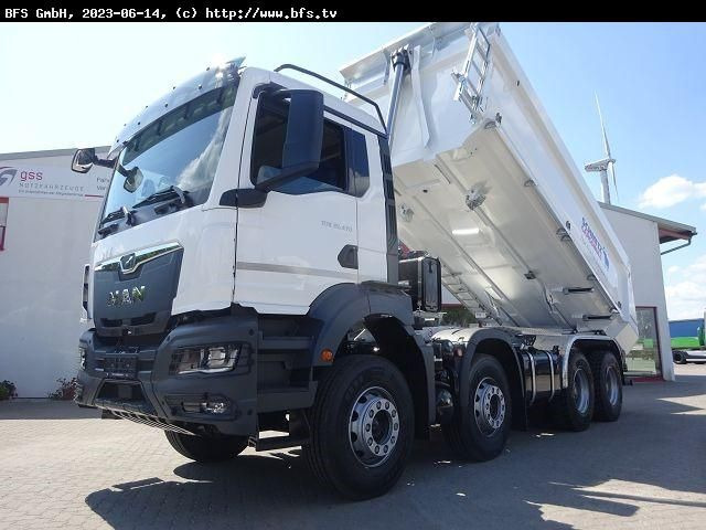 MAN TGS (TG3) 35.470 8x4 BB CH Hinterkipper Stahl H - משאית דילוג העמסה: תמונה 1 MAN TGS (TG3) 35.470 8x4 BB CH Hinterkipper Stahl H - משאית דילוג העמסה: תמונה 1