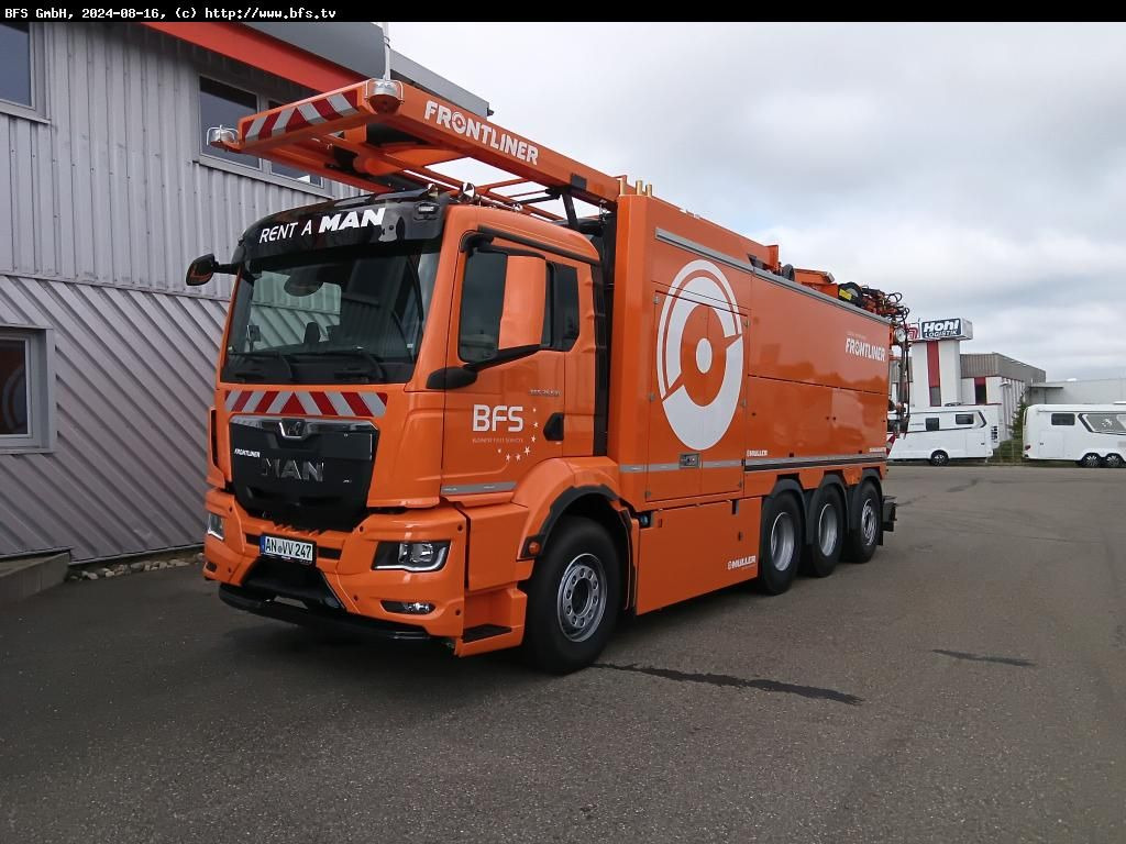 MAN TGS (TG3) 35.510 8x4-4 BL CH Canalmaster F 135 E - משאית ואקום: תמונה 1 MAN TGS (TG3) 35.510 8x4-4 BL CH Canalmaster F 135 E - משאית ואקום: תמונה 1