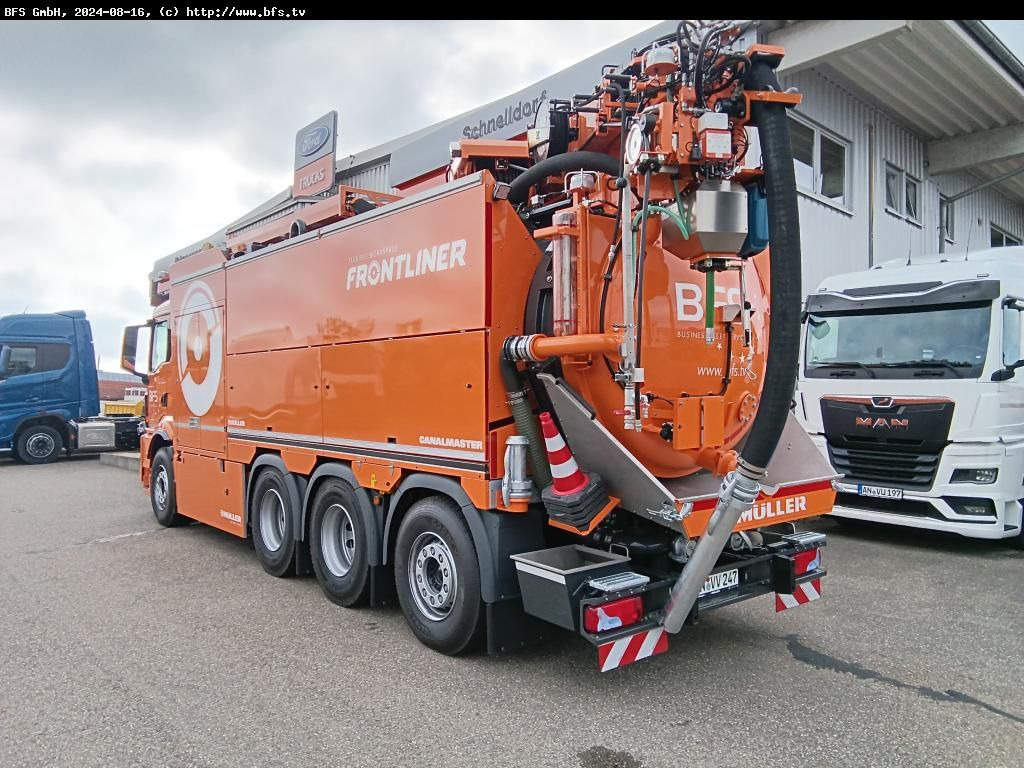 MAN TGS (TG3) 35.510 8x4-4 BL CH Canalmaster F 135 E - משאית ואקום: תמונה 3 MAN TGS (TG3) 35.510 8x4-4 BL CH Canalmaster F 135 E - משאית ואקום: תמונה 3