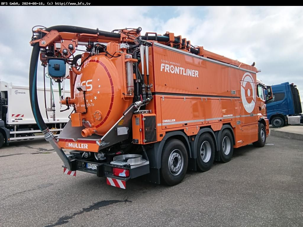 MAN TGS (TG3) 35.510 8x4-4 BL CH Canalmaster F 135 E - משאית ואקום: תמונה 2 MAN TGS (TG3) 35.510 8x4-4 BL CH Canalmaster F 135 E - משאית ואקום: תמונה 2