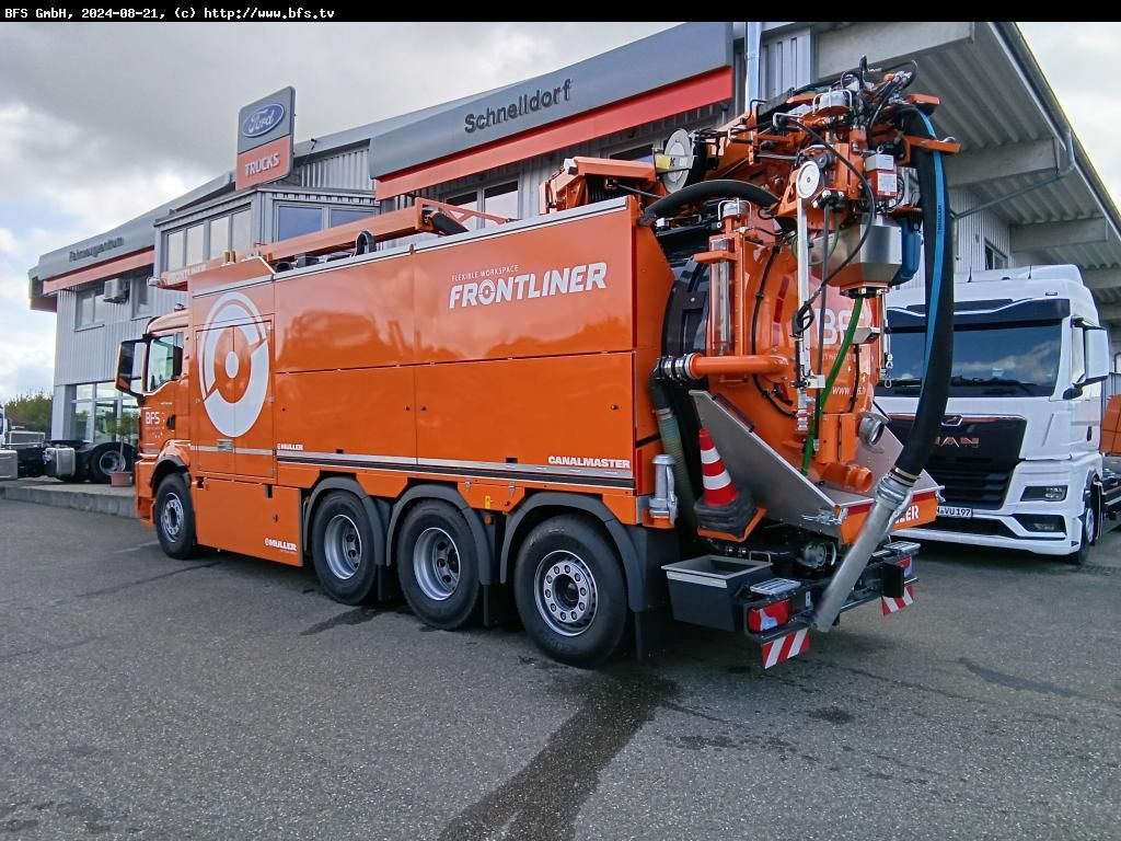 MAN TGS (TG3) 35.510 8x4-4 BL CH MÜLLER Canalmaster - משאית ואקום: תמונה 3 MAN TGS (TG3) 35.510 8x4-4 BL CH MÜLLER Canalmaster - משאית ואקום: תמונה 3