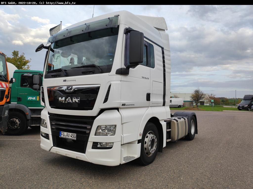 MAN TGX 18.470 4x2 BLS Sattelzugamschine Standard - יחידת טרקטור: תמונה 1 MAN TGX 18.470 4x2 BLS Sattelzugamschine Standard - יחידת טרקטור: תמונה 1