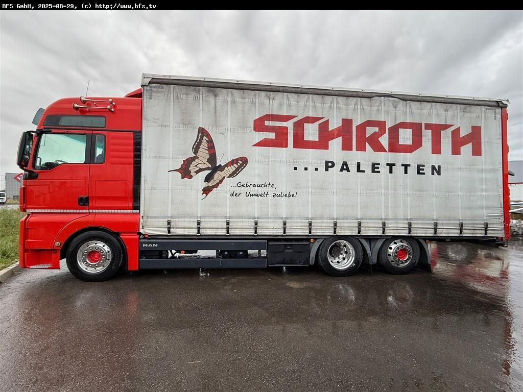 MAN TGX 26.440 6x2-2 LL lenk lift Achse Hub-Dach MAN TGX 26.440 6x2-2 LL lenk lift Achse Hub-Dach - משאית וילונות צד: תמונה 2 MAN TGX 26.440 6x2-2 LL lenk lift Achse Hub-Dach MAN TGX 26.440 6x2-2 LL lenk lift Achse Hub-Dach - משאית וילונות צד: תמונה 2