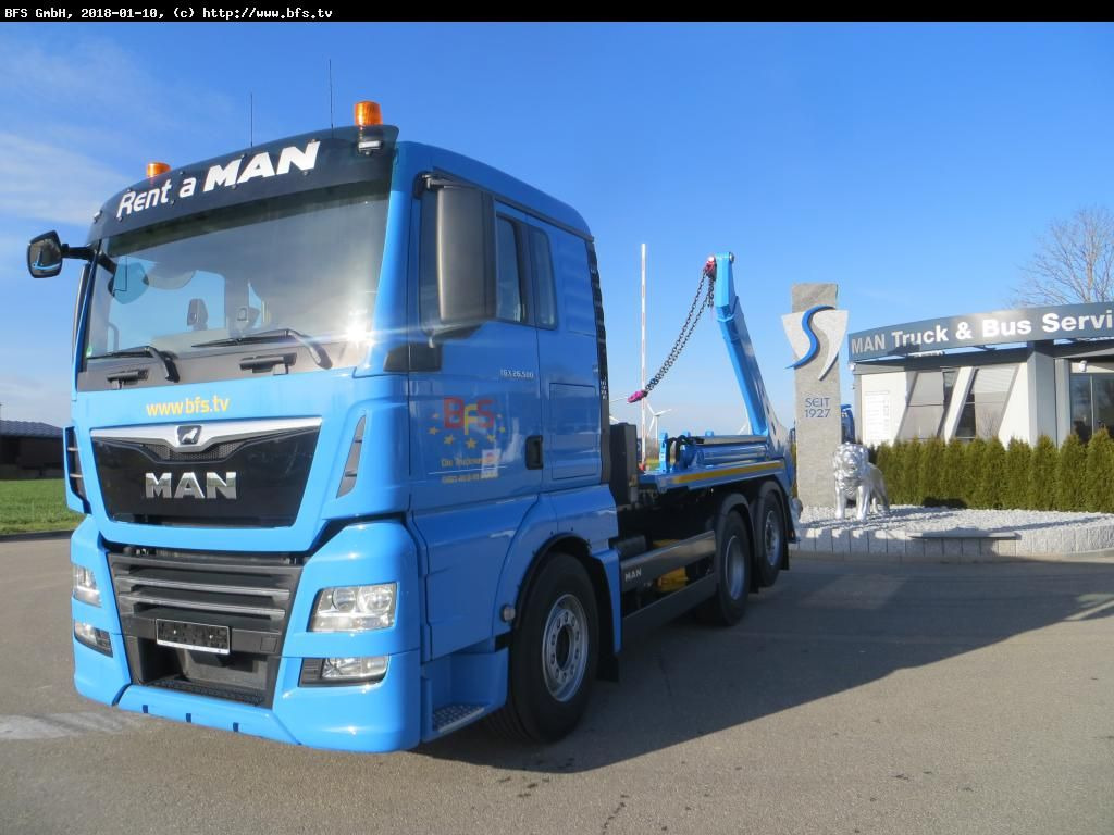 MAN TGX 26.500 6x2-2 LL XL Fhs. Meiller AK 16 - מזהיר: תמונה 1 MAN TGX 26.500 6x2-2 LL XL Fhs. Meiller AK 16 - מזהיר: תמונה 1
