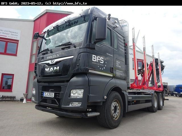 MAN TGX 26.510 6x4 BL Kurzholz, Sicherheitspaket Plu - משאית עץ: תמונה 1 MAN TGX 26.510 6x4 BL Kurzholz, Sicherheitspaket Plu - משאית עץ: תמונה 1