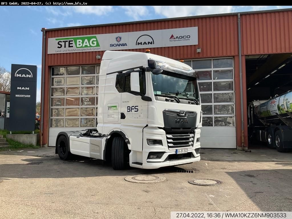MAN TGX (TG3) 18.510 4x2 LL SA 2 Kreis Kipphydraulik - יחידת טרקטור: תמונה 1 MAN TGX (TG3) 18.510 4x2 LL SA 2 Kreis Kipphydraulik - יחידת טרקטור: תמונה 1
