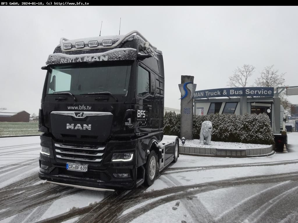MAN TGX (TG3) 18.640 4x2 LL SA D38, Spiegellos - יחידת טרקטור: תמונה 1 MAN TGX (TG3) 18.640 4x2 LL SA D38, Spiegellos - יחידת טרקטור: תמונה 1