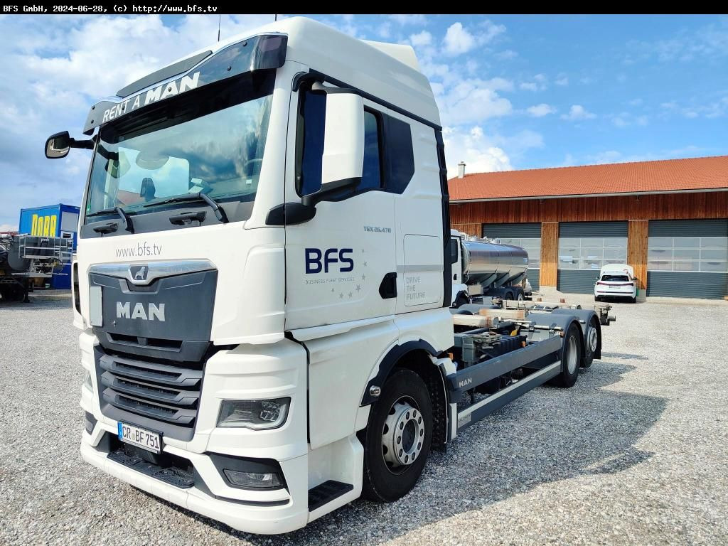 MAN TGX (TG3) 26.470 6x2-4 LL BDF Mildner - מוביל מכולות/ משאית החלפת גוף: תמונה 1 MAN TGX (TG3) 26.470 6x2-4 LL BDF Mildner - מוביל מכולות/ משאית החלפת גוף: תמונה 1