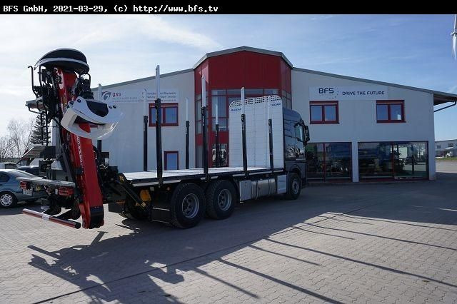 MAN TGX (TG3) 26.510 6x4 BL TG3, Plateau Aufbau - משאית עץ: תמונה 4 MAN TGX (TG3) 26.510 6x4 BL TG3, Plateau Aufbau - משאית עץ: תמונה 4