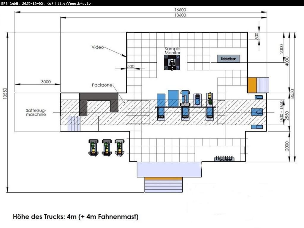 Rainbow LSDO 12-18 Lambo Show Messeauflieger T - סמיטריילר בתיבה סגורה: תמונה 2 Rainbow LSDO 12-18 Lambo Show Messeauflieger T - סמיטריילר בתיבה סגורה: תמונה 2