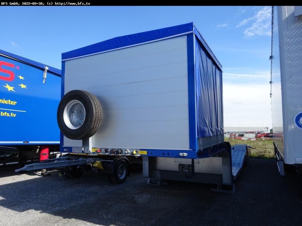 Semi Trailer 19 AF 1-Achs Tieflader Plane - סמיטריילר עם מטען נמוך: תמונה 1 Semi Trailer 19 AF 1-Achs Tieflader Plane - סמיטריילר עם מטען נמוך: תמונה 1