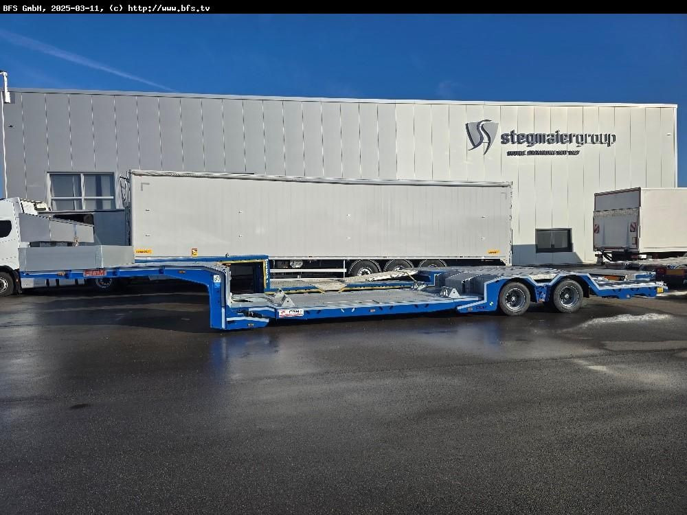 Semi Trailer 26 FGM 2-Achs Tieflader - סמיטריילר עם מטען נמוך: תמונה 1 Semi Trailer 26 FGM 2-Achs Tieflader - סמיטריילר עם מטען נמוך: תמונה 1