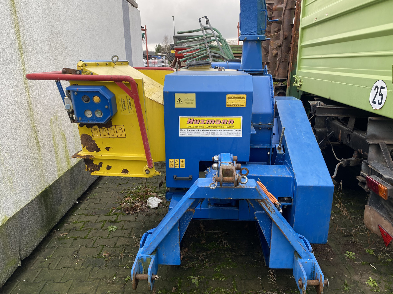 Husmann H8Z 540 rpm - מגרסת עץ: תמונה 5 Husmann H8Z 540 rpm - מגרסת עץ: תמונה 5