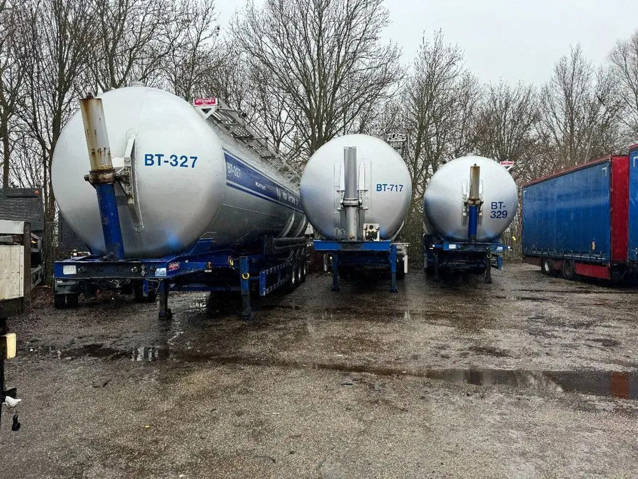 Atcomex 10 UNITS - 3 AXLE KIPPER BULK 1 COMP. 60 - סמיטריילר Silo: תמונה 1 Atcomex 10 UNITS - 3 AXLE KIPPER BULK 1 COMP. 60 - סמיטריילר Silo: תמונה 1
