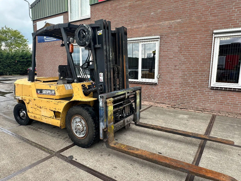 Caterpillar DP50 VORKVERSTELLERS +SIDE SHIFT - מלגזת סולר: תמונה 2 Caterpillar DP50 VORKVERSTELLERS +SIDE SHIFT - מלגזת סולר: תמונה 2