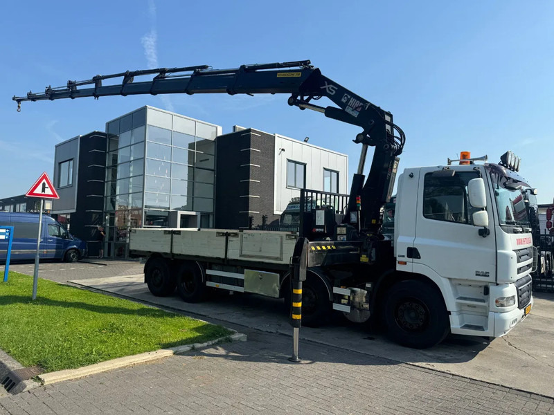 DAF CF 85.360 8x2 + HIAB 422E8 REMOTE CONTROLE - משאית צד נופל/ שטוחה, משאית מנוף: תמונה 2 DAF CF 85.360 8x2 + HIAB 422E8 REMOTE CONTROLE - משאית צד נופל/ שטוחה, משאית מנוף: תמונה 2