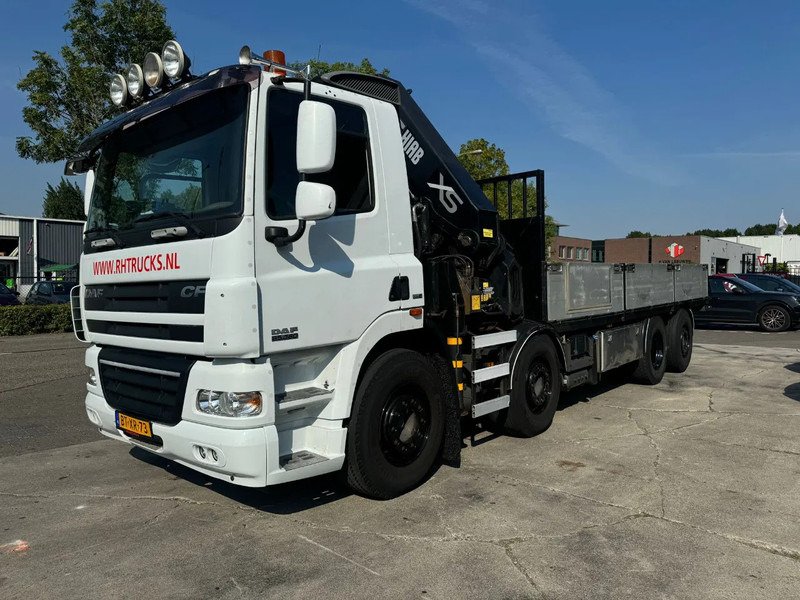 DAF CF 85.360 8x2 + HIAB 422E8 REMOTE CONTROLE - משאית צד נופל/ שטוחה, משאית מנוף: תמונה 5 DAF CF 85.360 8x2 + HIAB 422E8 REMOTE CONTROLE - משאית צד נופל/ שטוחה, משאית מנוף: תמונה 5