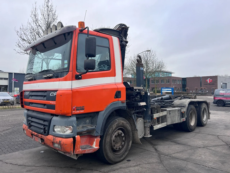 משאית הרמת וו, משאית מנוף DAF CF 85.380 6X2 + MKG 141 A2 CRANE + 20 TON HOOKLIFT - EURO 3 - MANUAL GEAR - 10 TYRES: תמונה 14