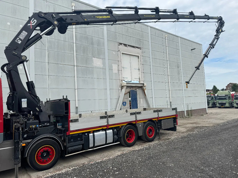 DAF CF 85.460 8X2 HIAB 477E-7 + JIB 75X + REMOTE CONTROL - משאית צד נופל/ שטוחה, משאית מנוף: תמונה 3 DAF CF 85.460 8X2 HIAB 477E-7 + JIB 75X + REMOTE CONTROL - משאית צד נופל/ שטוחה, משאית מנוף: תמונה 3
