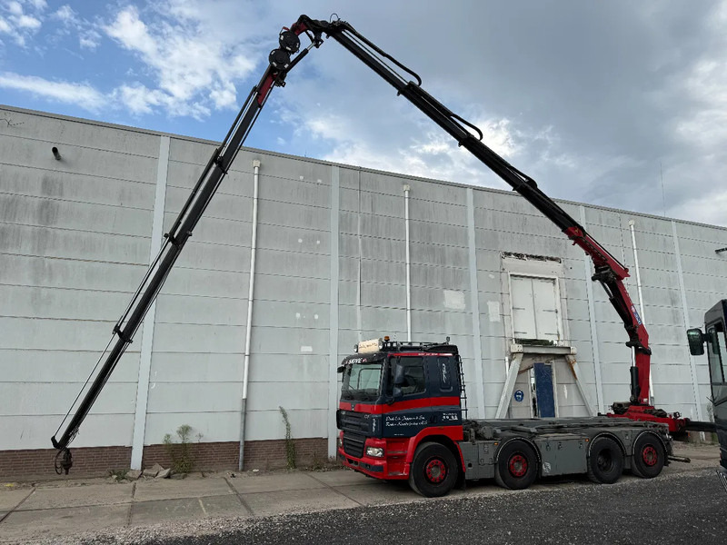 DAF CF 85.460 8X2 + YEAR 2016 HMF CRANE 2620-K4 + FLYJIB + WINCH + REMOTE - משאית מערכת כבלים, משאית מנוף: תמונה 5 DAF CF 85.460 8X2 + YEAR 2016 HMF CRANE 2620-K4 + FLYJIB + WINCH + REMOTE - משאית מערכת כבלים, משאית מנוף: תמונה 5