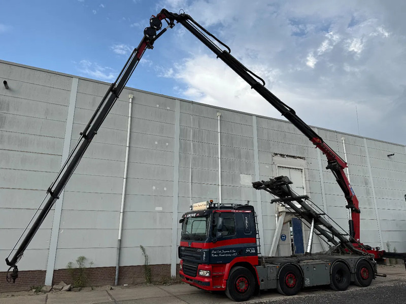DAF CF 85.460 8X2 + YEAR 2016 HMF CRANE 2620-K4 + FLYJIB + WINCH + REMOTE - משאית מערכת כבלים, משאית מנוף: תמונה 3 DAF CF 85.460 8X2 + YEAR 2016 HMF CRANE 2620-K4 + FLYJIB + WINCH + REMOTE - משאית מערכת כבלים, משאית מנוף: תמונה 3
