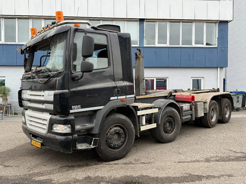 DAF CF 85.460 8X4 EURO 5 - FULL STEEL SUSP. - MANUAL GEAR - BIG AXLES + VDL HOOKLIFT - משאית הרמת וו: תמונה 1 DAF CF 85.460 8X4 EURO 5 - FULL STEEL SUSP. - MANUAL GEAR - BIG AXLES + VDL HOOKLIFT - משאית הרמת וו: תמונה 1