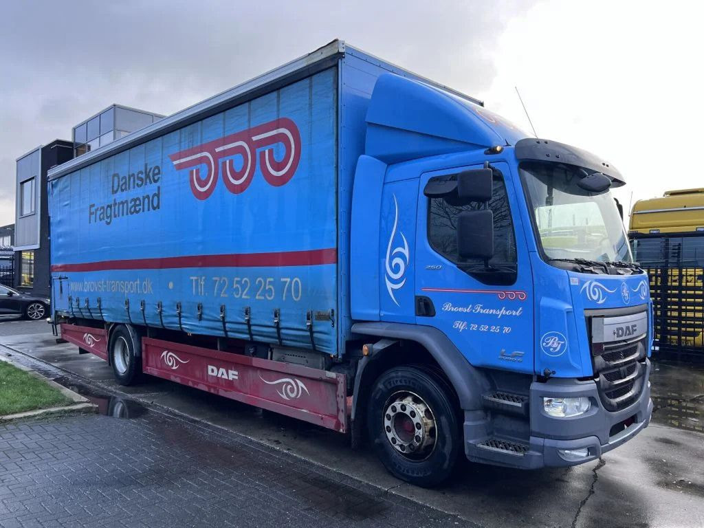 DAF LF 250 4X2 EURO 6 418.609km BOX 8.5mtr - משאית וילונות צד: תמונה 3 DAF LF 250 4X2 EURO 6 418.609km BOX 8.5mtr - משאית וילונות צד: תמונה 3