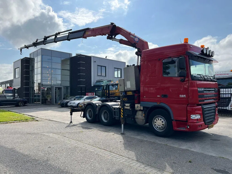 DAF XF 105.460 6X4 EURO 5 + HMF 4220 K6 + REMOTE CONTROL + RETARDER - משאית מנוף: תמונה 1 DAF XF 105.460 6X4 EURO 5 + HMF 4220 K6 + REMOTE CONTROL + RETARDER - משאית מנוף: תמונה 1