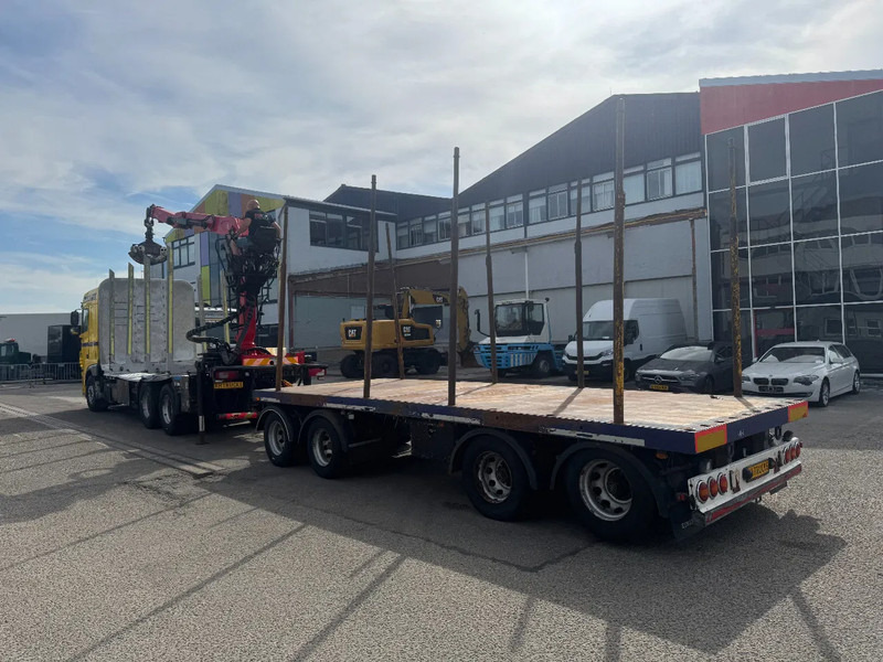 DAF XF 510 6X4 EURO 6 PALFINGER Q150Z + GRIJPER + KELBERG HANGER INTARDER - משאית צד נופל/ שטוחה, משאית מנוף: תמונה 5 DAF XF 510 6X4 EURO 6 PALFINGER Q150Z + GRIJPER + KELBERG HANGER INTARDER - משאית צד נופל/ שטוחה, משאית מנוף: תמונה 5