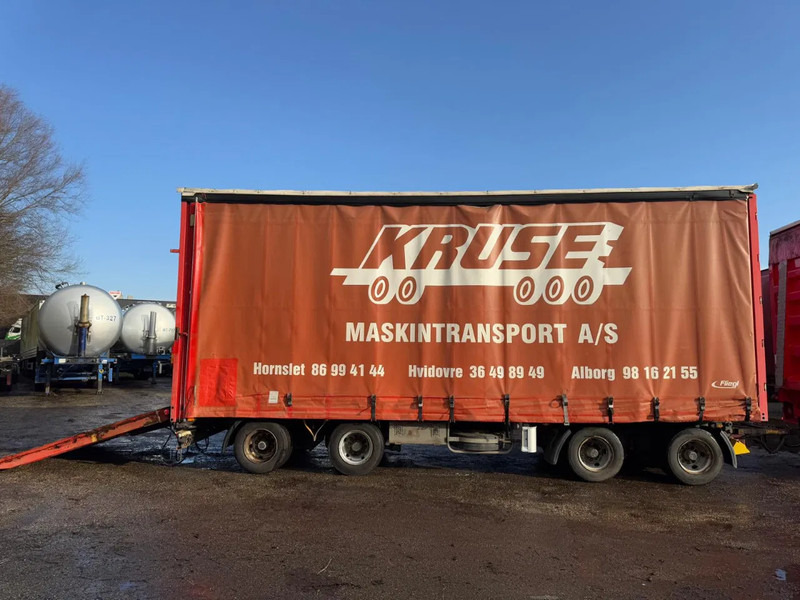 Fliegl VPS 320 HYDRAULIC RAMP 3,15 M 4X BPW AXLE UOPLYST - קרון נגרר עם וילונות צד: תמונה 5 Fliegl VPS 320 HYDRAULIC RAMP 3,15 M 4X BPW AXLE UOPLYST - קרון נגרר עם וילונות צד: תמונה 5
