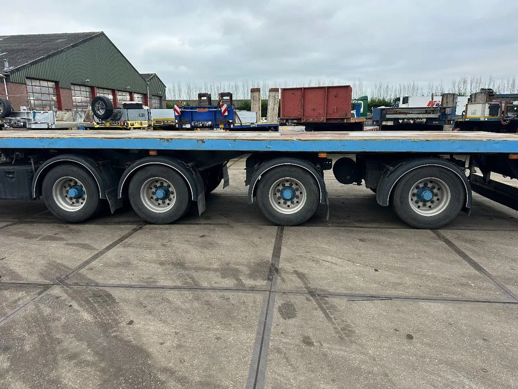 Floor 2 AXLE STEERING an 2 LIFT AXLE - סמיטריילר צד נופל/ שטוח: תמונה 5 Floor 2 AXLE STEERING an 2 LIFT AXLE - סמיטריילר צד נופל/ שטוח: תמונה 5