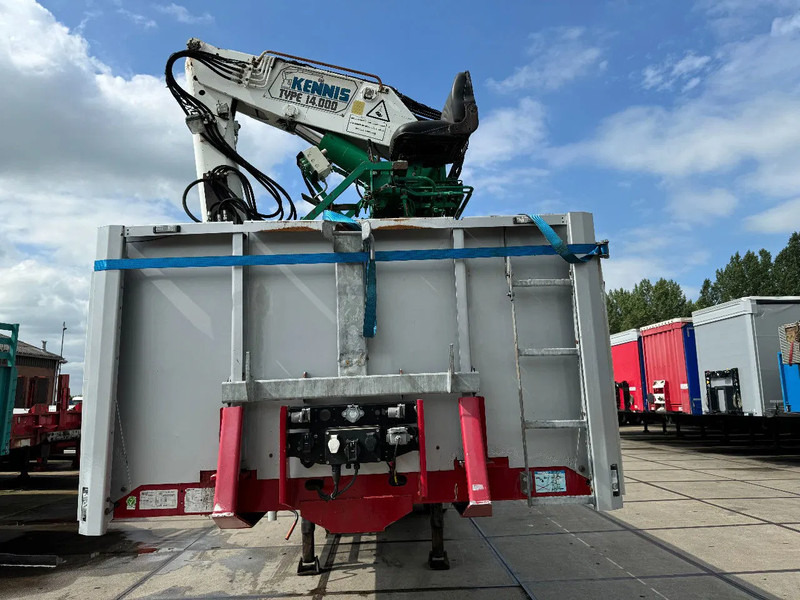 Floor FLO 18 30 S2 + KENNIS CRANE 3X STEERING AXLE - סמיטריילר צד נופל/ שטוח: תמונה 2 Floor FLO 18 30 S2 + KENNIS CRANE 3X STEERING AXLE - סמיטריילר צד נופל/ שטוח: תמונה 2