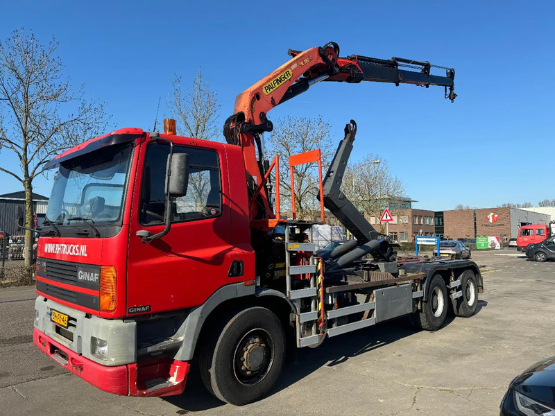 Ginaf M 3232 S 6X2 - EURO 2 + PALFINGER PK19000 + REMOTE + PALIFT HOOK - משאית הרמת וו, משאית מנוף: תמונה 1 Ginaf M 3232 S 6X2 - EURO 2 + PALFINGER PK19000 + REMOTE + PALIFT HOOK - משאית הרמת וו, משאית מנוף: תמונה 1