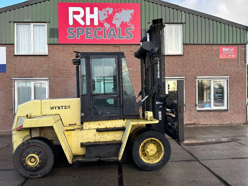 Hyster H8.00XL Hydraulic fork adjustment and side shift. - מלגזה: תמונה 3 Hyster H8.00XL Hydraulic fork adjustment and side shift. - מלגזה: תמונה 3