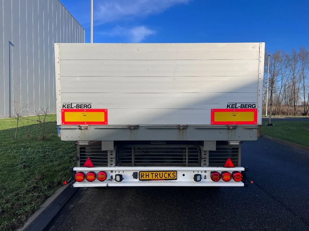 Kel-Berg 3 AXLE - OPEN BOX 7,55 METER + LIFTING AXLE - קרון נגרר צד נופל/ שטוח: תמונה 4 Kel-Berg 3 AXLE - OPEN BOX 7,55 METER + LIFTING AXLE - קרון נגרר צד נופל/ שטוח: תמונה 4