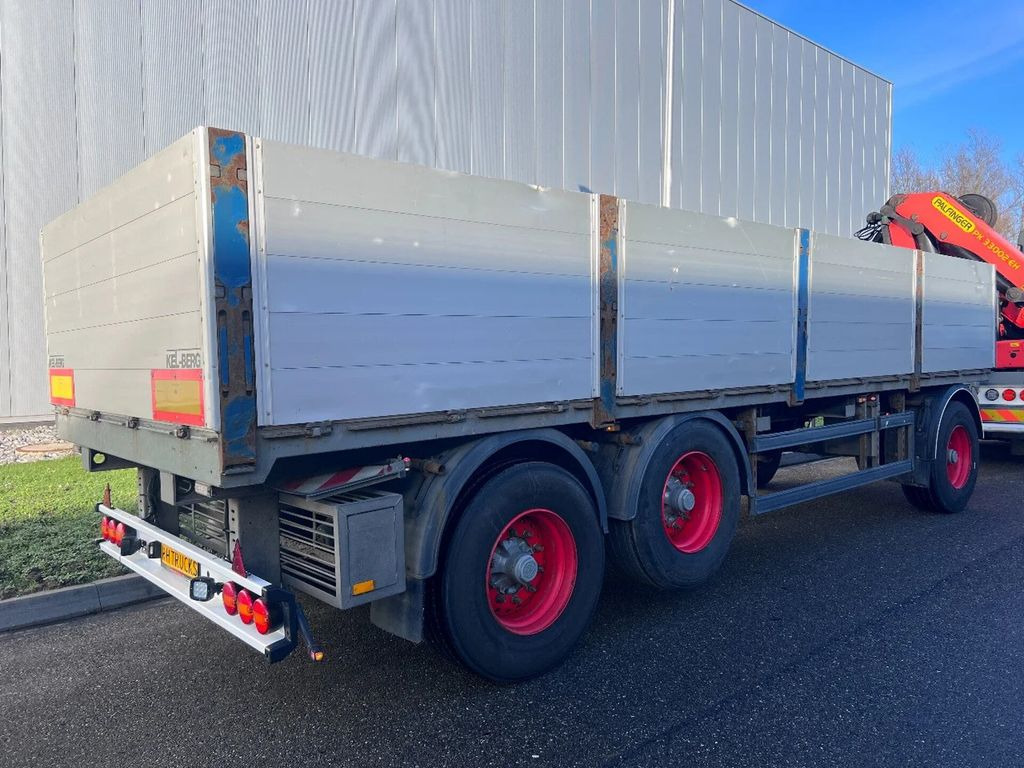 Kel-Berg 3 AXLE - OPEN BOX 7,55 METER + LIFTING AXLE - קרון נגרר צד נופל/ שטוח: תמונה 3 Kel-Berg 3 AXLE - OPEN BOX 7,55 METER + LIFTING AXLE - קרון נגרר צד נופל/ שטוח: תמונה 3