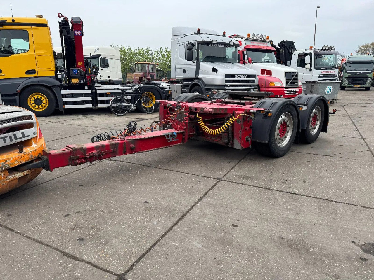 Krone ZZ 2X SAF AXLE UITSCHUIFBARE AANSLUITING - נגרר דולי: תמונה 2 Krone ZZ 2X SAF AXLE UITSCHUIFBARE AANSLUITING - נגרר דולי: תמונה 2