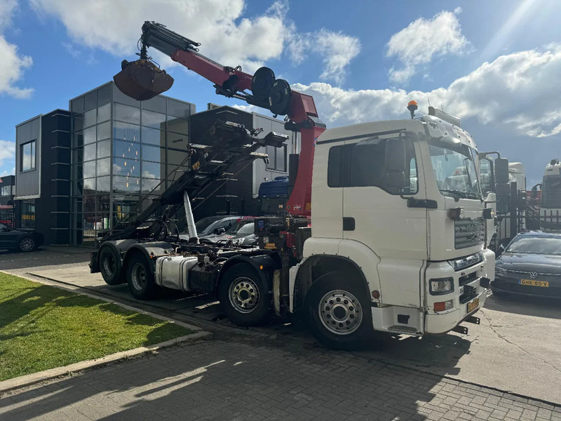 MAN TGA 35.440 8X2 - EURO 4 + HMF 2620K-RC 2018! + REMOTE + HYDRAUTO CABLE LIFT + LIFTING AXLE - משאית מערכת כבלים, משאית מנוף: תמונה 4 MAN TGA 35.440 8X2 - EURO 4 + HMF 2620K-RC 2018! + REMOTE + HYDRAUTO CABLE LIFT + LIFTING AXLE - משאית מערכת כבלים, משאית מנוף: תמונה 4