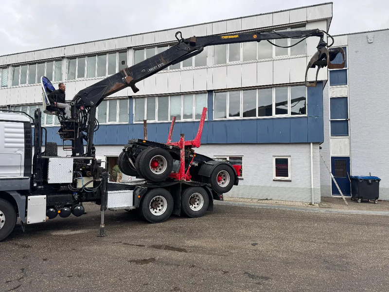 MAN TGS 33.480 6X4 + HIAB 251S.82 + TRAILER 2 AXLE KRAEMER - משאית עץ, משאית מנוף: תמונה 5 MAN TGS 33.480 6X4 + HIAB 251S.82 + TRAILER 2 AXLE KRAEMER - משאית עץ, משאית מנוף: תמונה 5