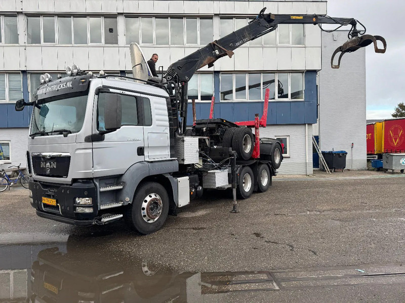 MAN TGS 33.480 6X4 + HIAB 251S.82 + TRAILER 2 AXLE KRAEMER - משאית מנוף: תמונה 2 MAN TGS 33.480 6X4 + HIAB 251S.82 + TRAILER 2 AXLE KRAEMER - משאית מנוף: תמונה 2